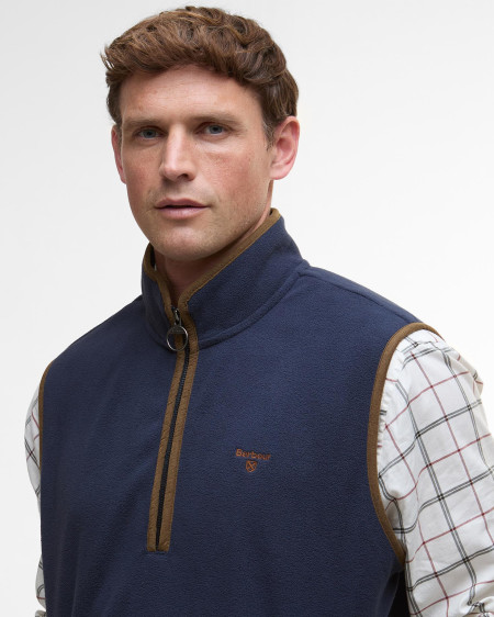 Harwood Half-Zip Fleeced Gilet