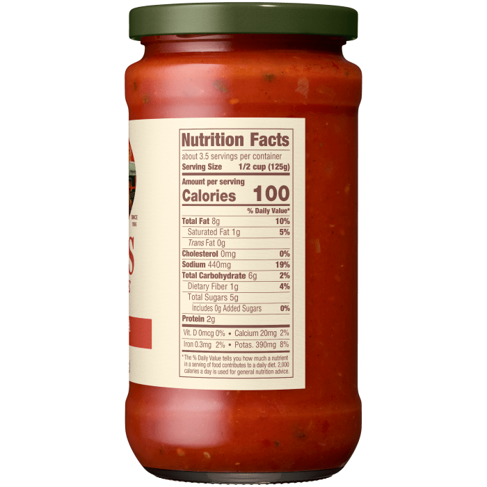 Arrabbiata Sauce, 15.5 oz - Right Image
