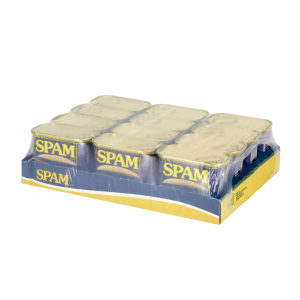 SPAM(r) Classic 12/12 OZ . C1RA - Front Right Closed Case (Hi Res)