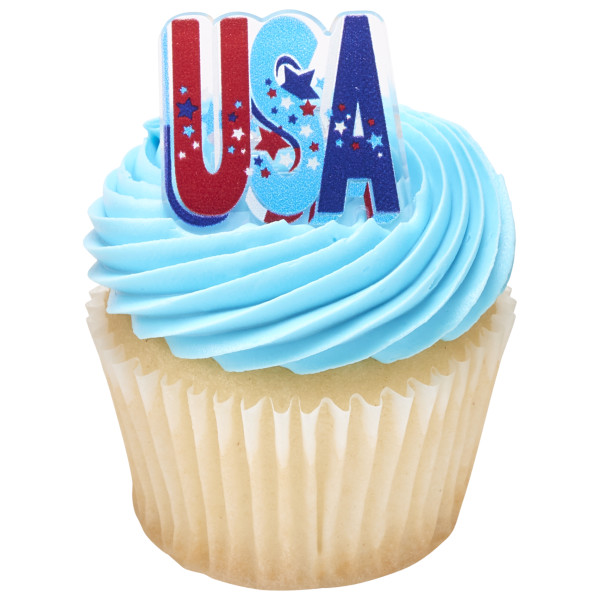 USA Cupcake Rings