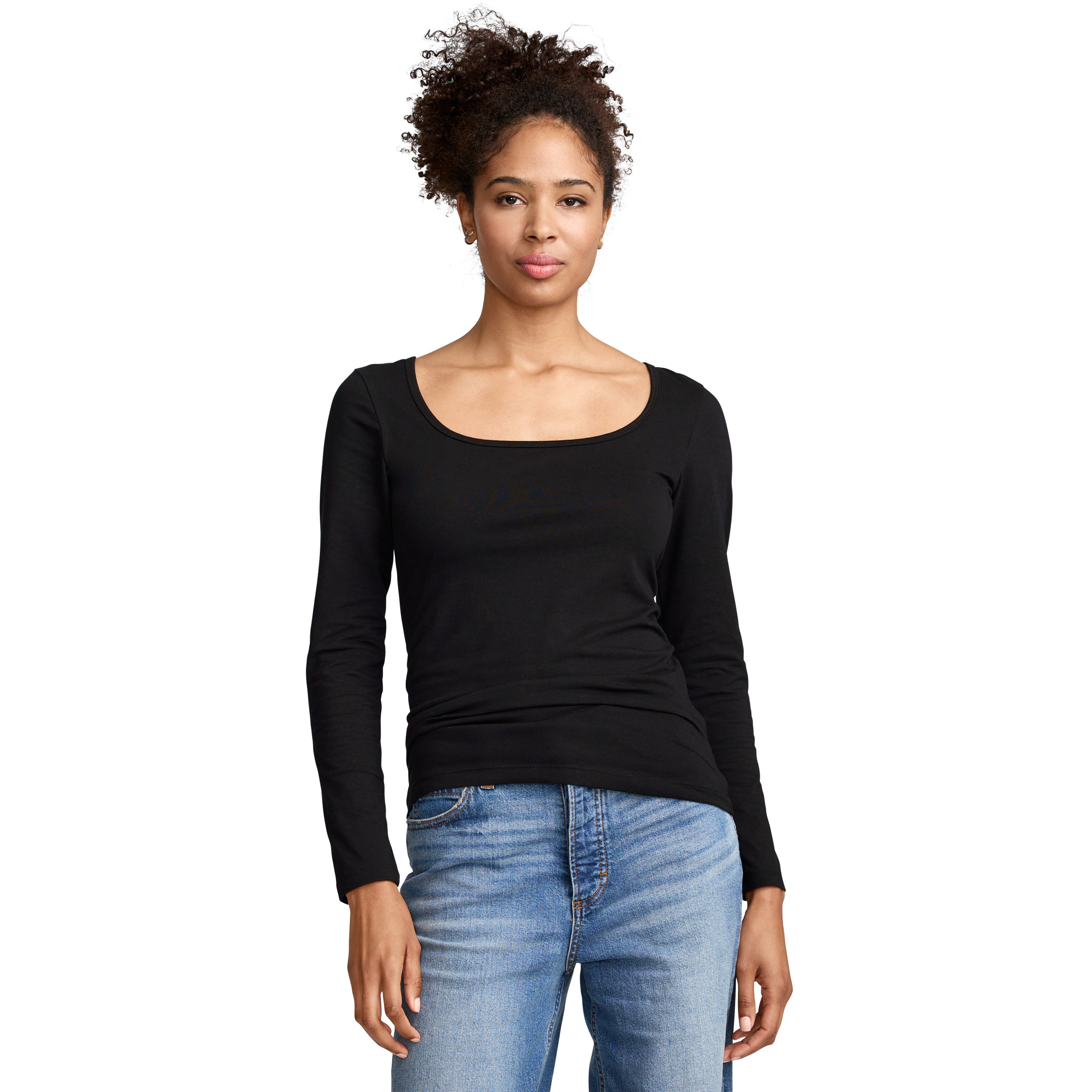 Jockey Women’s Organic Cotton Stretch Long Sleeve Top
