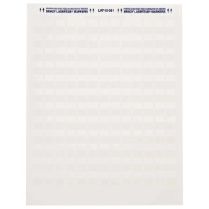 Brady LAT 35 361 2.5 1.2" Width X 1.5" Height, B 361B Self