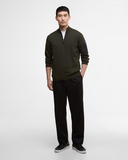 Maglione Blades con zip corta