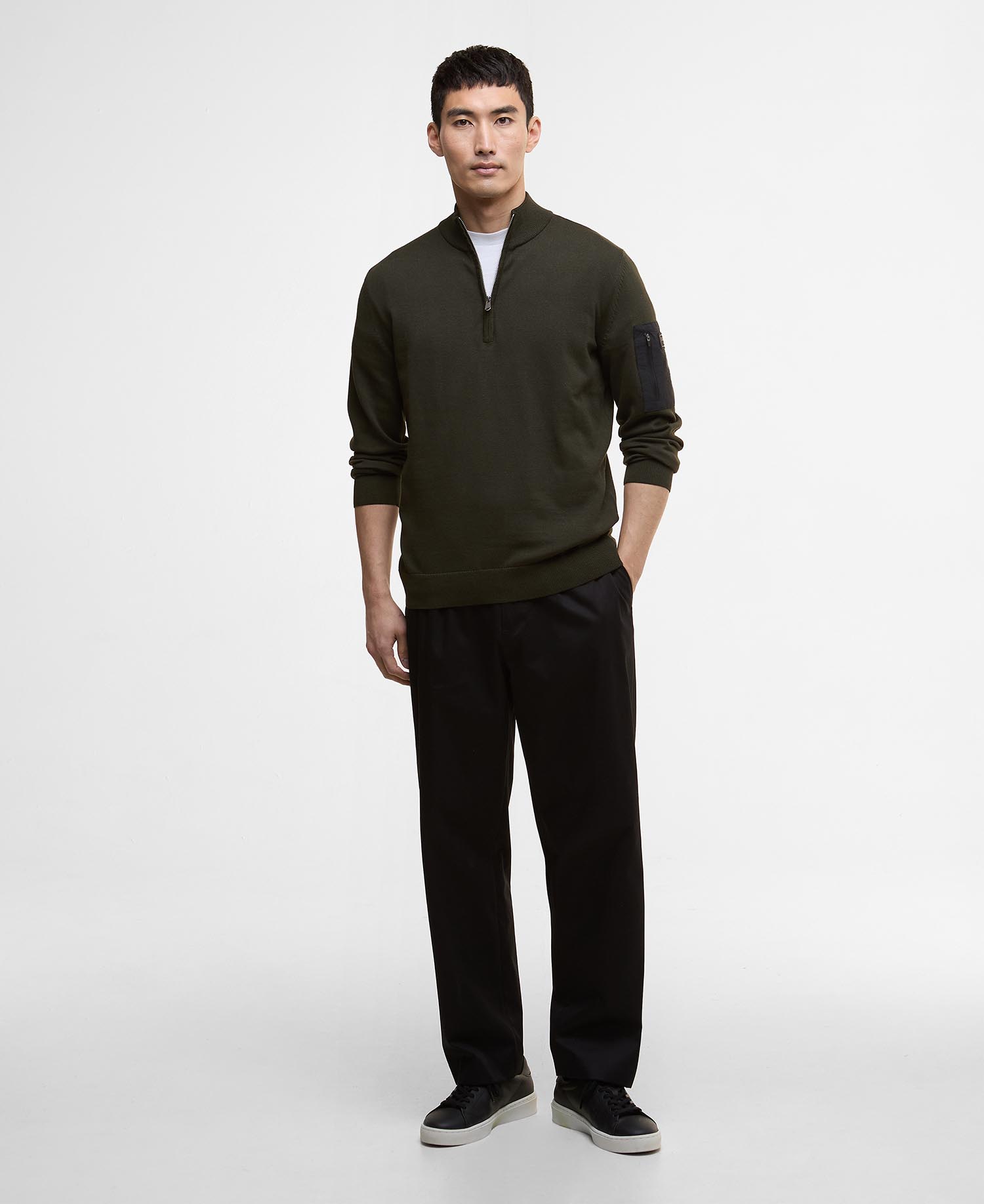 Maglione Blades con zip corta image number 1