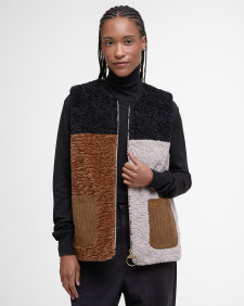 Innenfutter Cathy Fleece Natural/Camel/Black