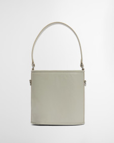 Laire Leather Bucket Bag Light Sand