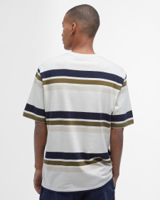 Golborne Striped T-Shirt Whisper White