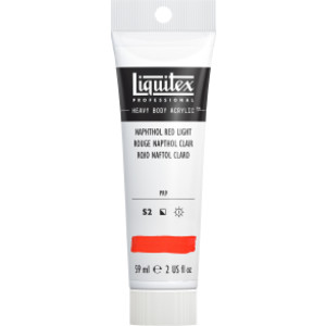 Professional Heavy Body Acrylic Paint, 59 mL Tube, Naphthol Red Light