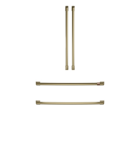 CAFÉ™ Refrigeration Handle Kit - Brushed Brass