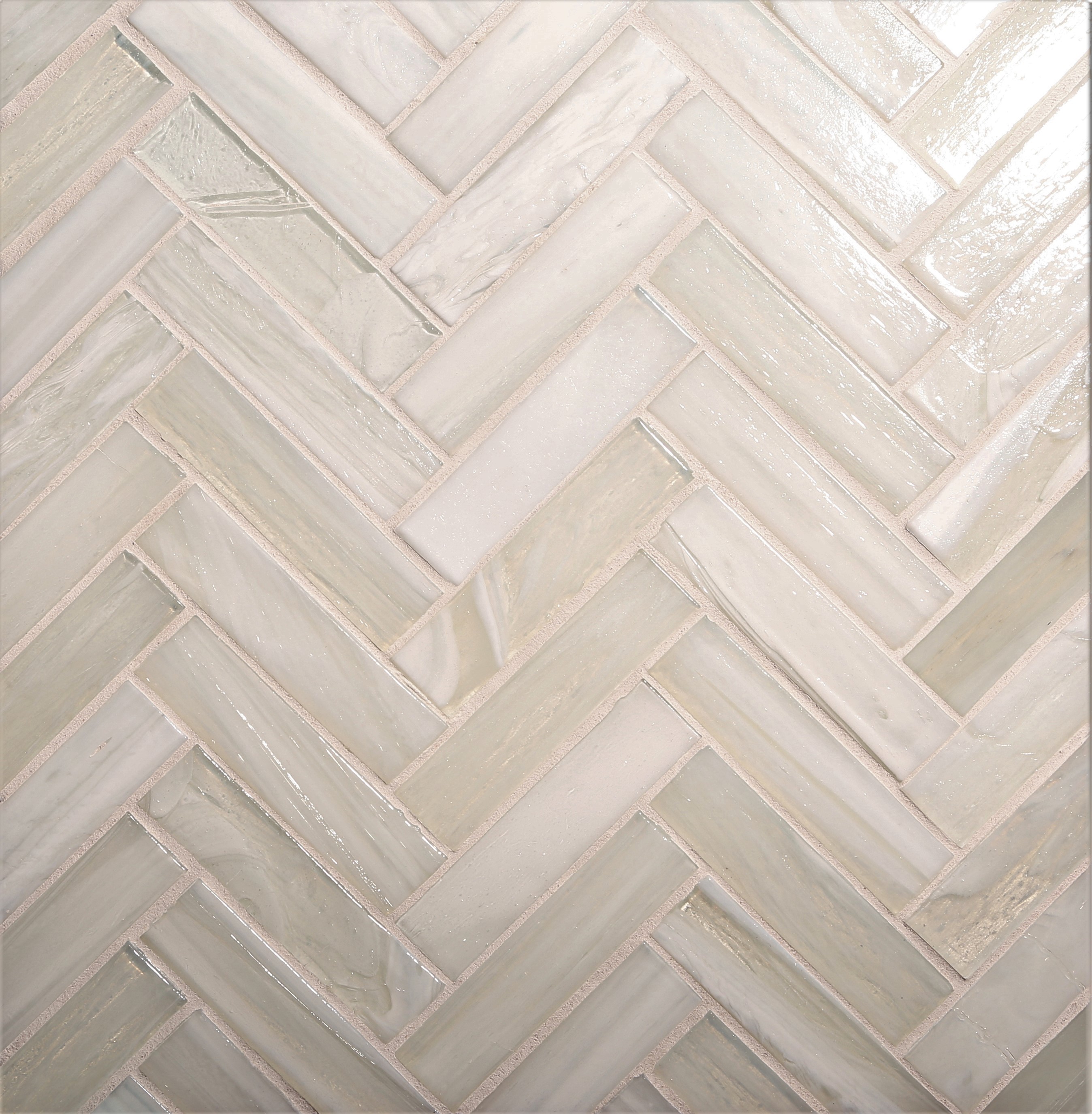 Shibui Bleached White 1x4 Herringbone Mosaic Natural - Virginia Tile ...