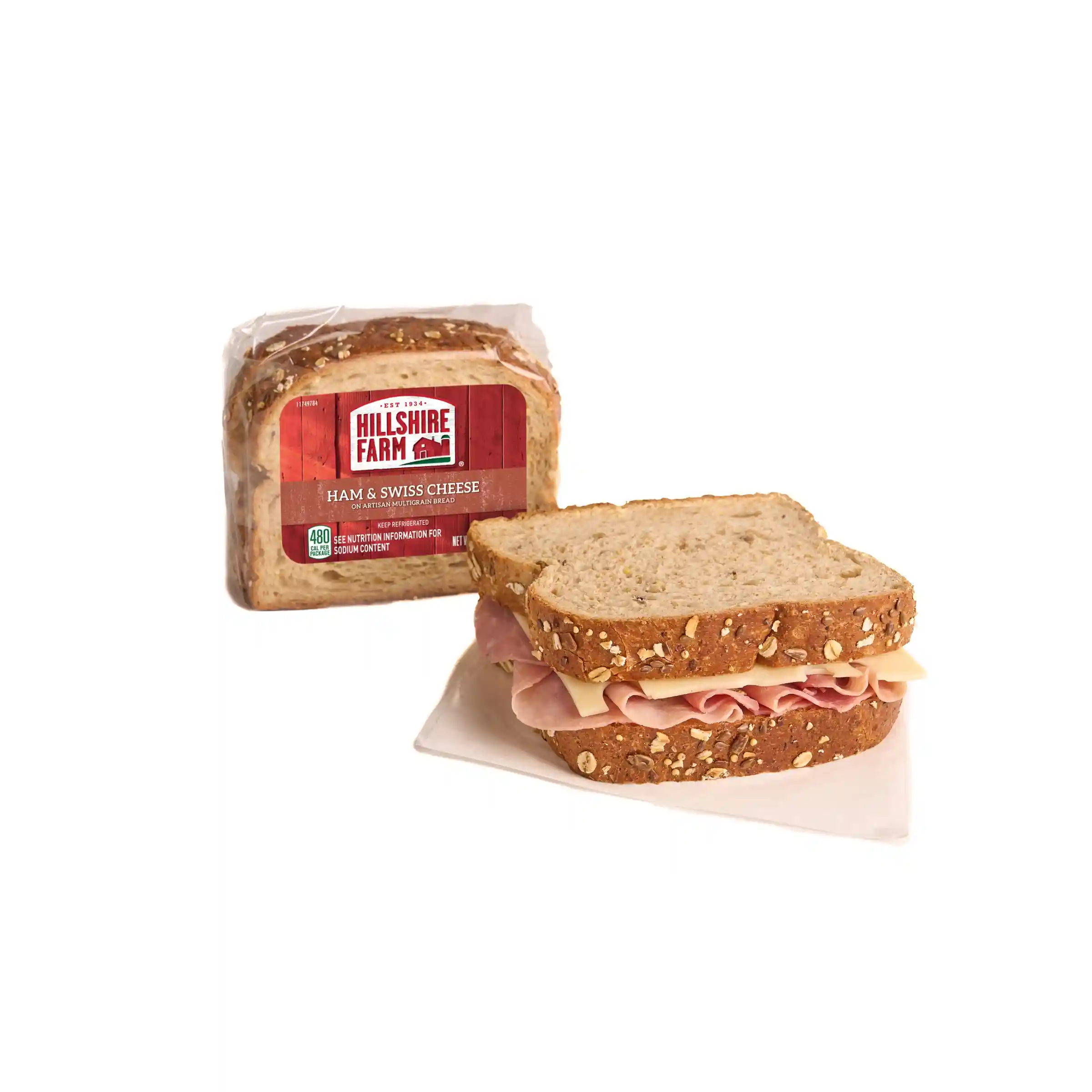 Hillshire Farm® Ham & Swiss Classic Sandwich_image_1