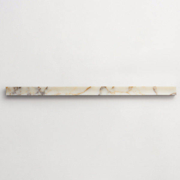 clé lapidary: sculpted shapes | etui grand | honed | calacatta viola | sample 