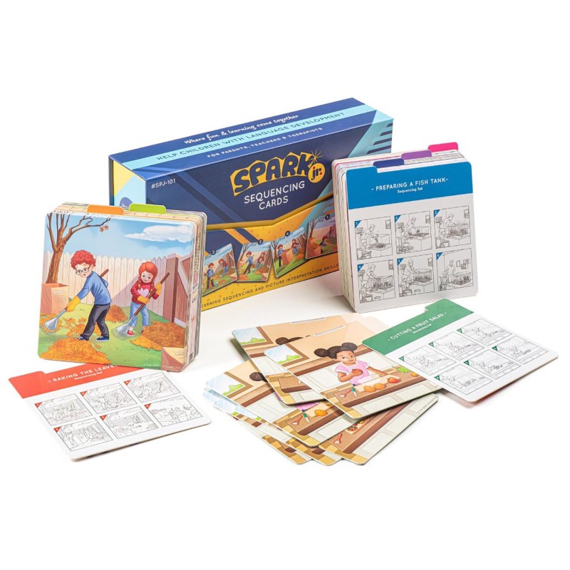 Basic Sequence Cards For Storytelling and Picture Interpretation, Junior Edition