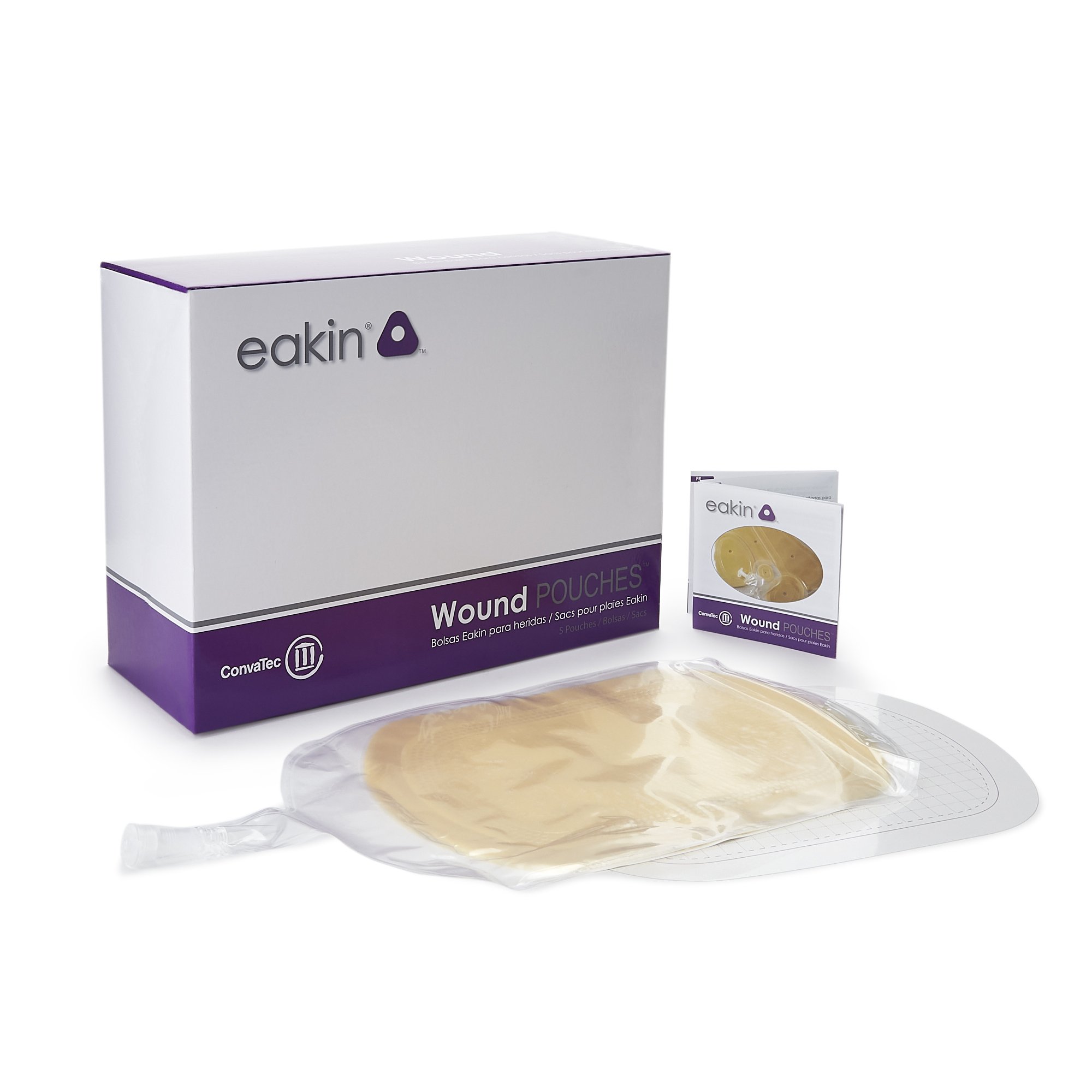 Eakin Fistula and Wound Drainage Pouch, 6-3/10 x 9-7/10 Inch MK 798727