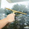 Unger, GoldenClip® Complete, 12", Brass, Rubber Squeegee