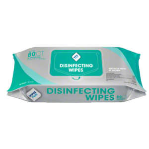PGP37701, Wipes Plus,  Disinfecting Surface Wipes,  80 Wipes/Container