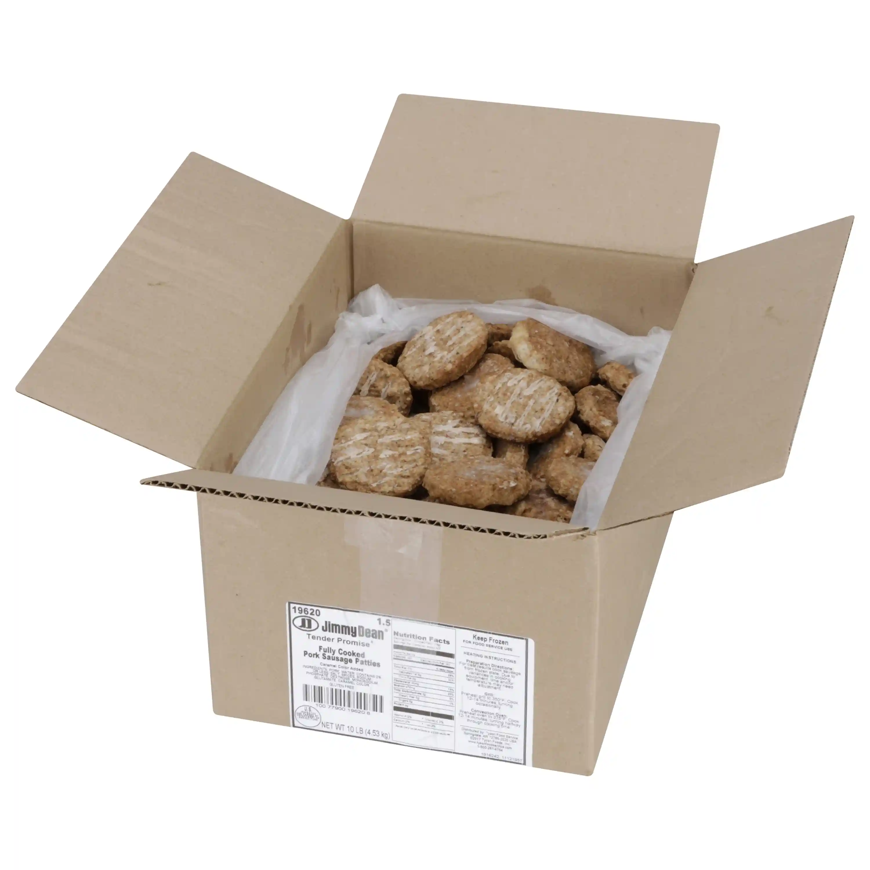 Jimmy Dean® Tender Promise® Fully Cooked Pork Sausage Patties, 2.5 Inch_image_4