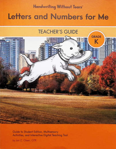 Handwriting Without Tears Letters and Numbers for Me 2025 Edition Teacher's Guide