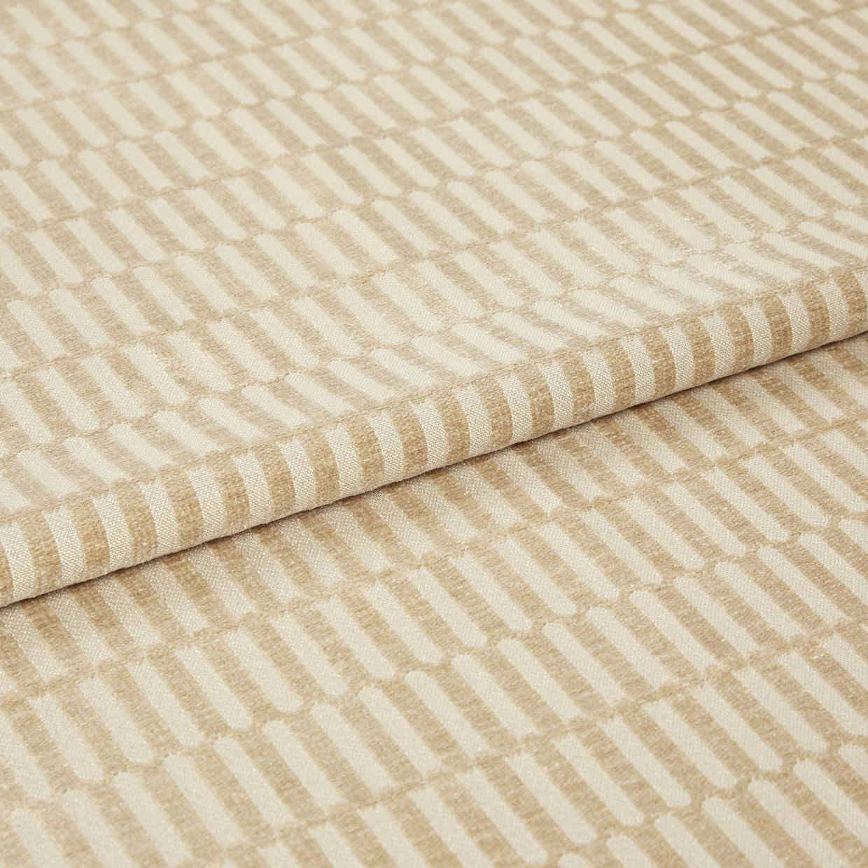 Micro Glaze Sepia Curtain