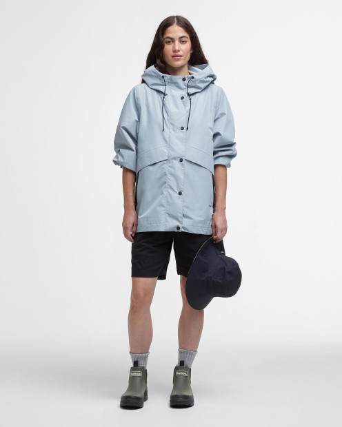 Naomi Waterproof Jacket Ice Blue