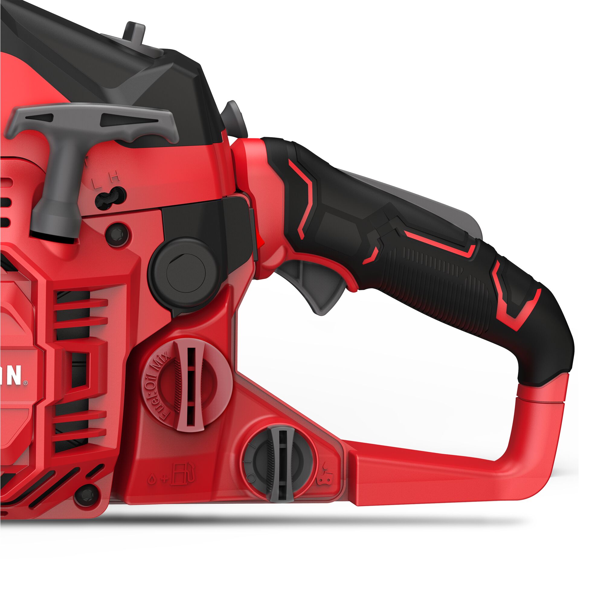 View of CRAFTSMAN Chain Saws highlighting product features