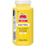 Apple Barrel Acrylic Paint Matte 16oz. Bright Yellow