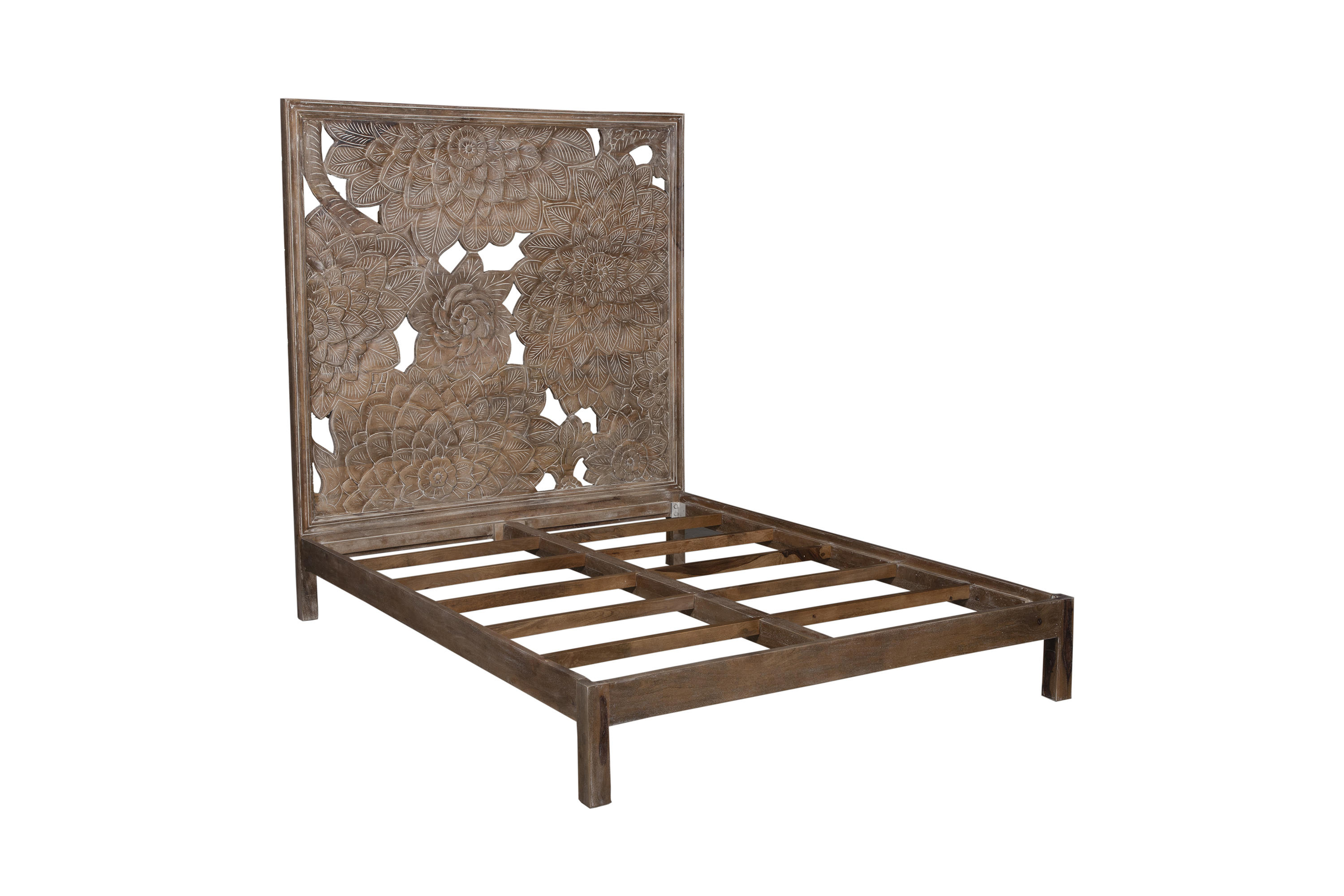 Dahlia Natural Queen Bed