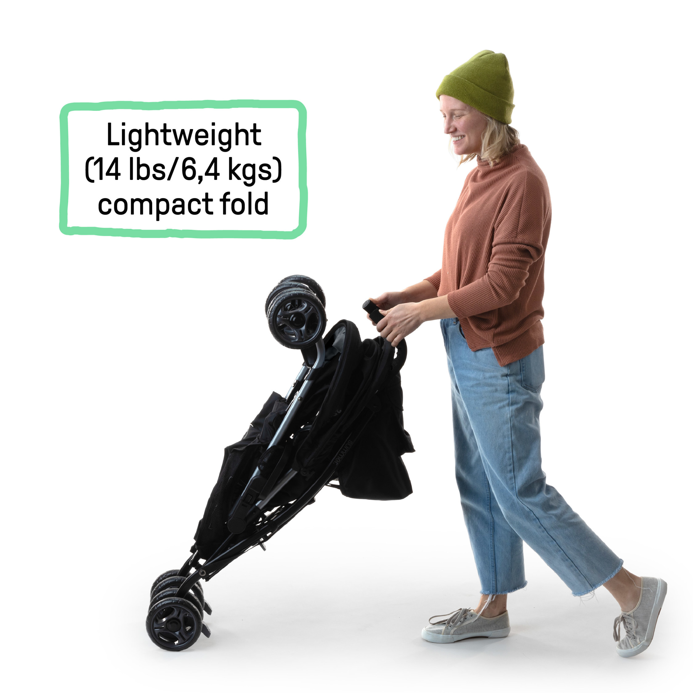 Ingenuity 3Dlite Convenience Stroller - Green
