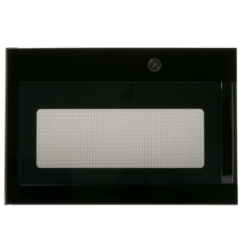 DOOR WITH FLAT GE LOGO - BLACK