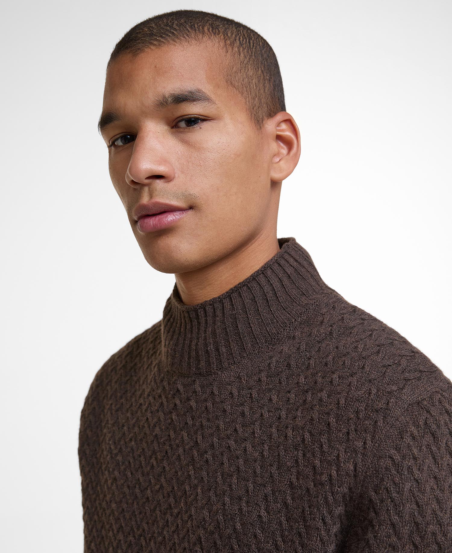 Stonesand Funnel-Neck Jumper image number 3