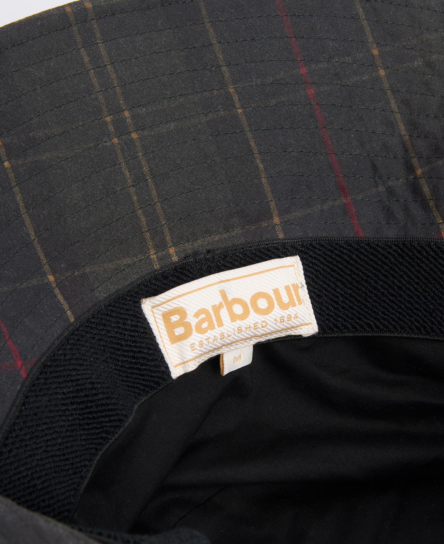 Cappello da pescatore in tartan Scarlet image number 4