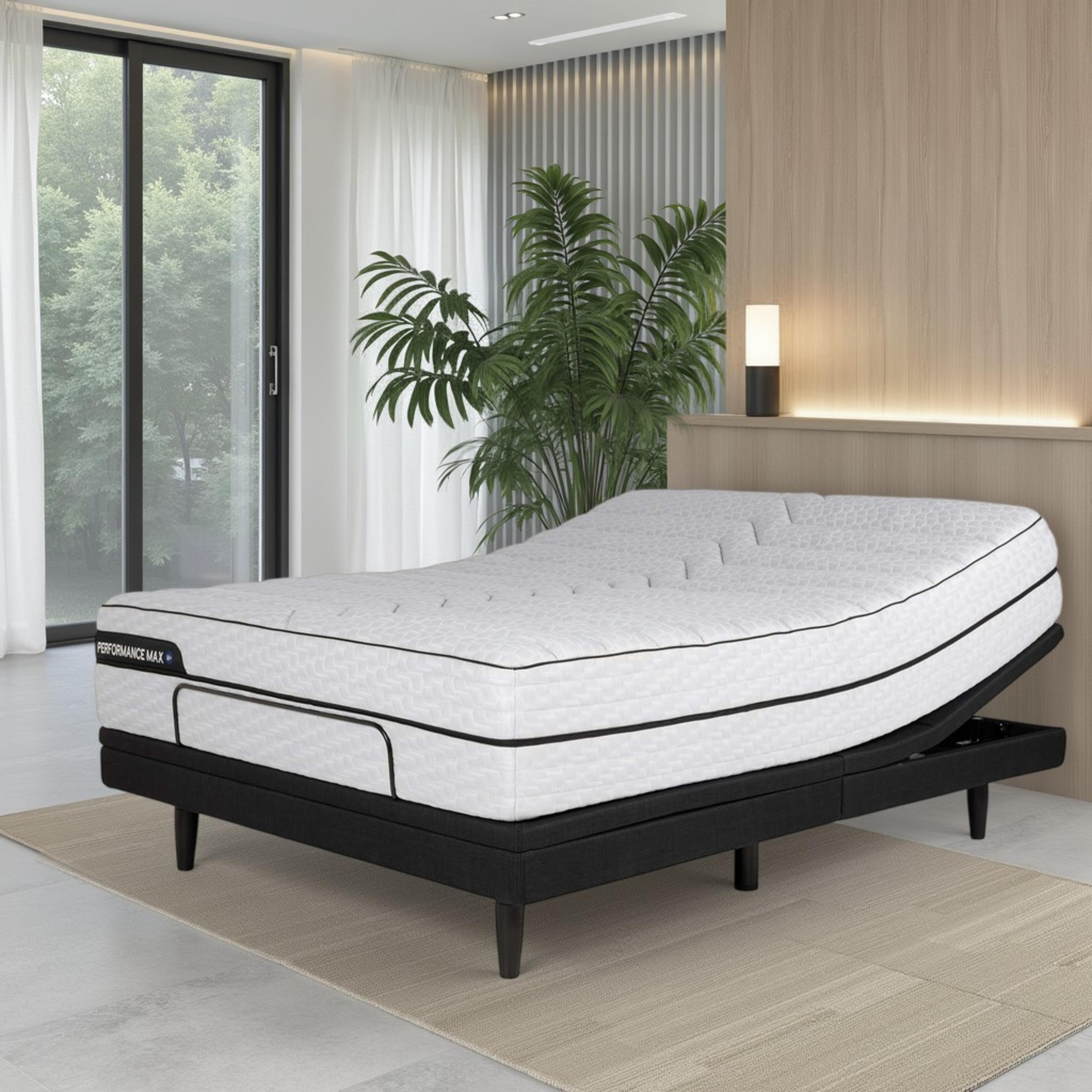 Lifestyle image of the  Iadjust Platinum Adjustable Base from Forty Winks