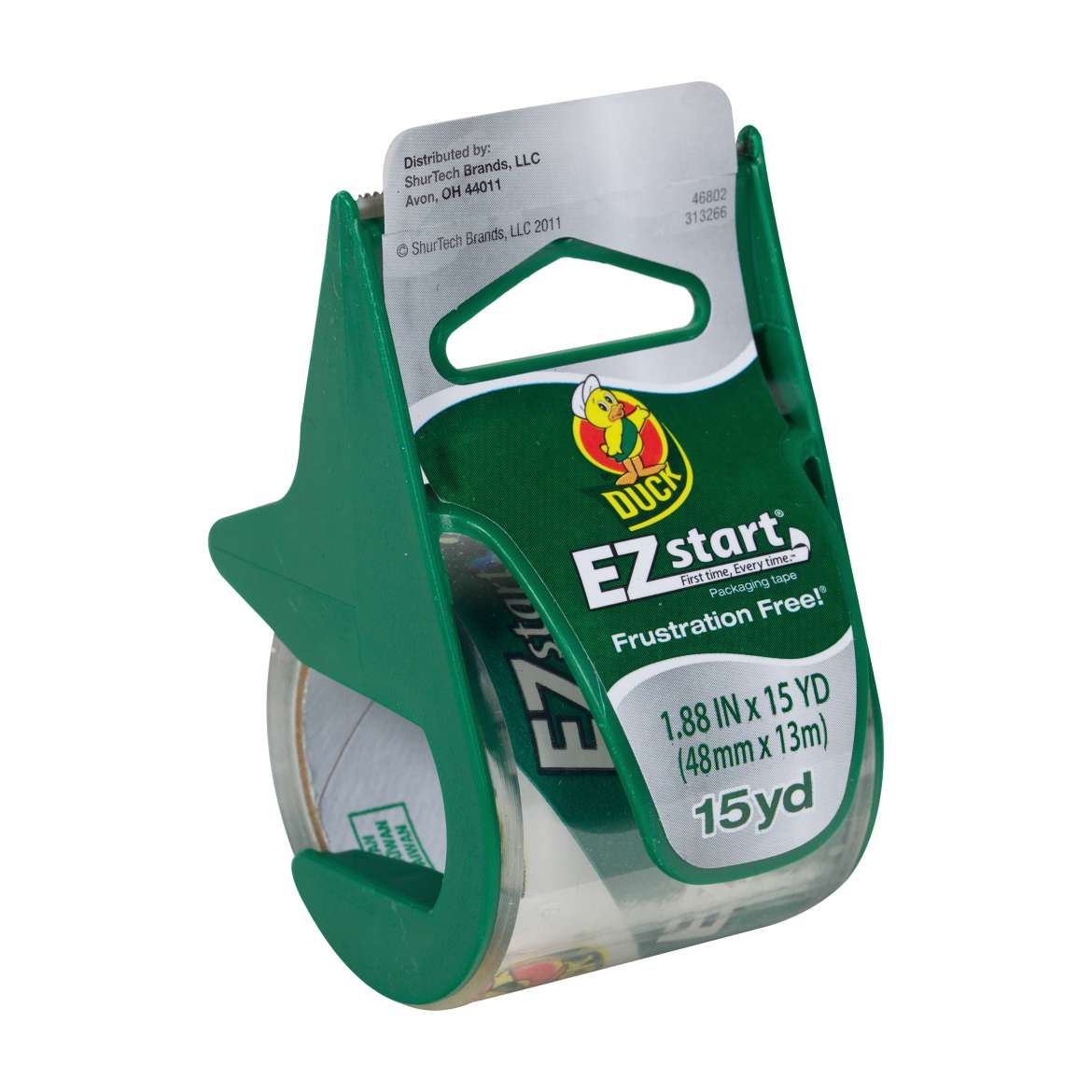 EZ Start® Packaging Tape with Dispenser - Clear, 1.88 in. x 15 yd. Image