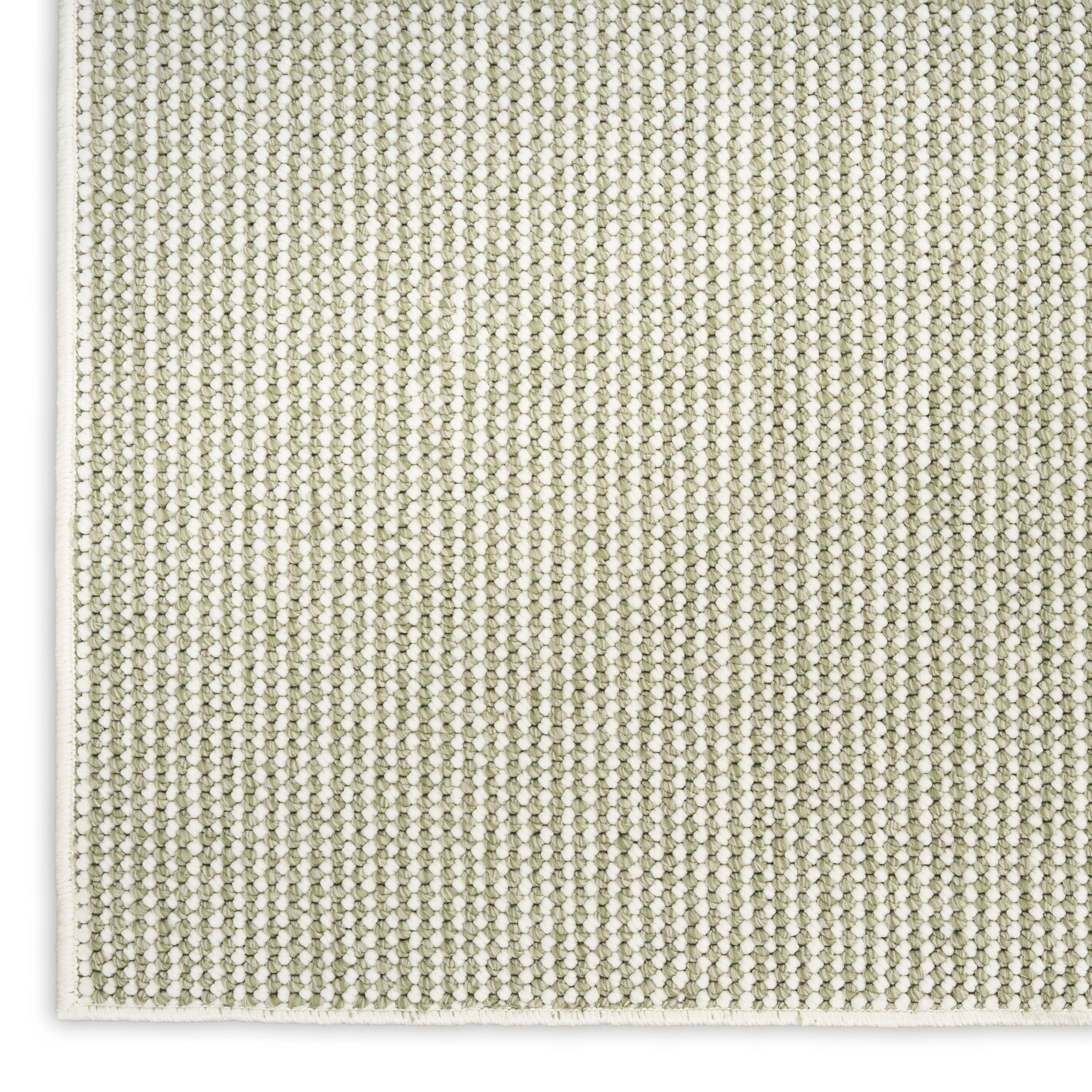 Nourison Natural Texture 5'3" x 7' Ivory Green Farmhouse Indoor Rug