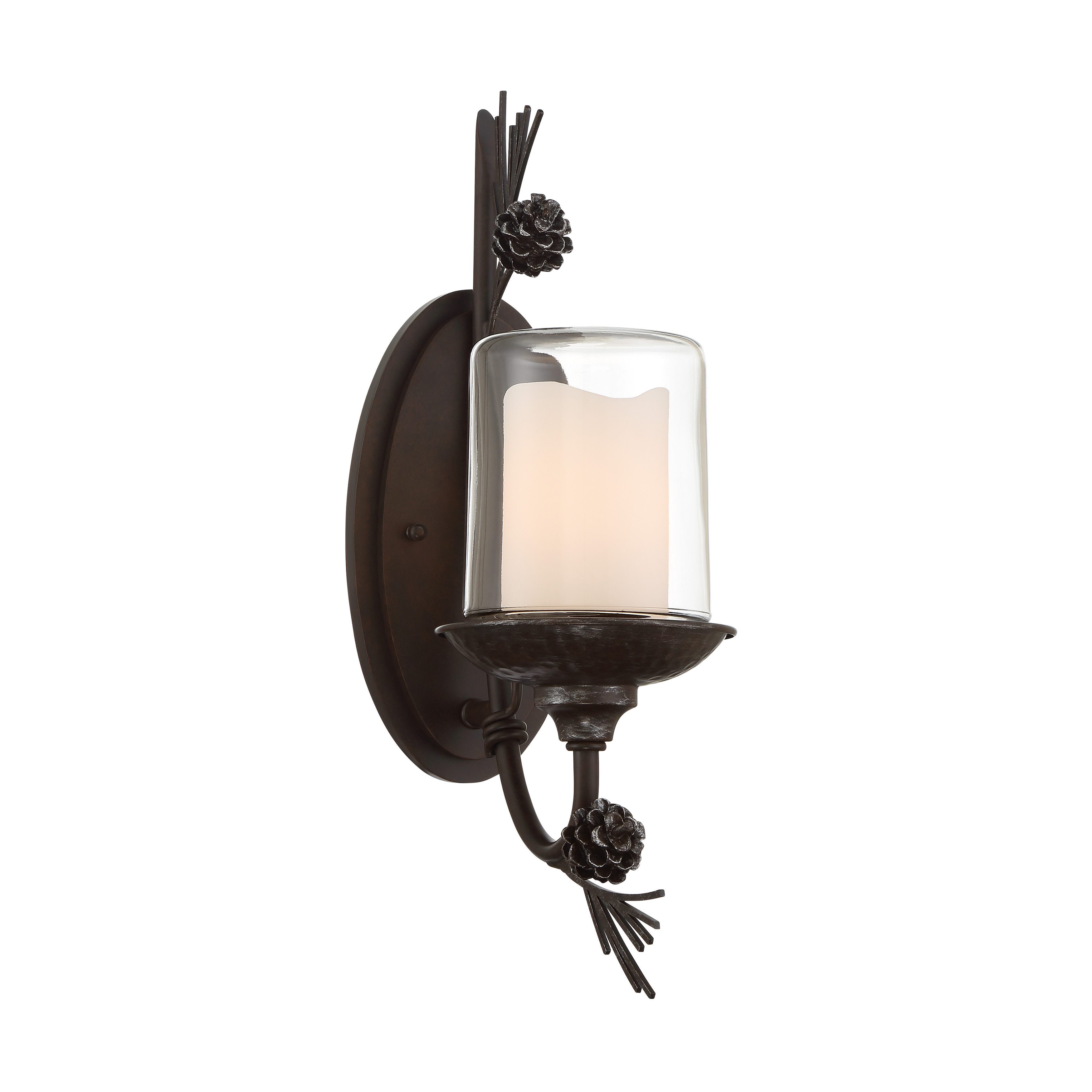 Ponderosa Ridge 1-Light Wall Sconce - Image 3