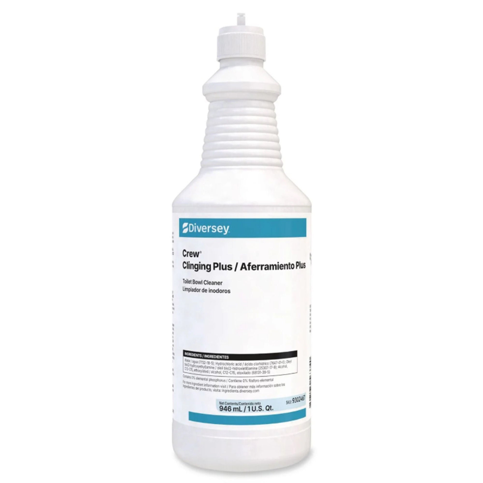 Toilet Bowl Cleaner Diversey™ Crew Clinging Plus Manual Pour Liquid 32 oz. Bottle Citrus Scent NonSterile