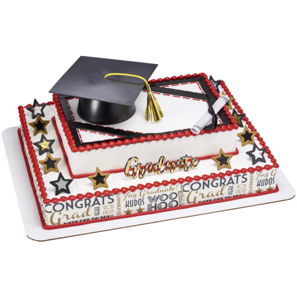 Grad Star Cupcake Rings