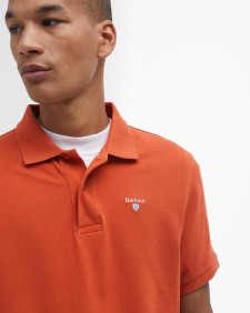 Sports Short-Sleeved Polo Shirt Paprika