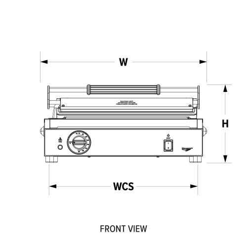 Engineering front view