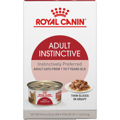 Adult Instinctive Thin Slices In Gravy Canned Cat Food