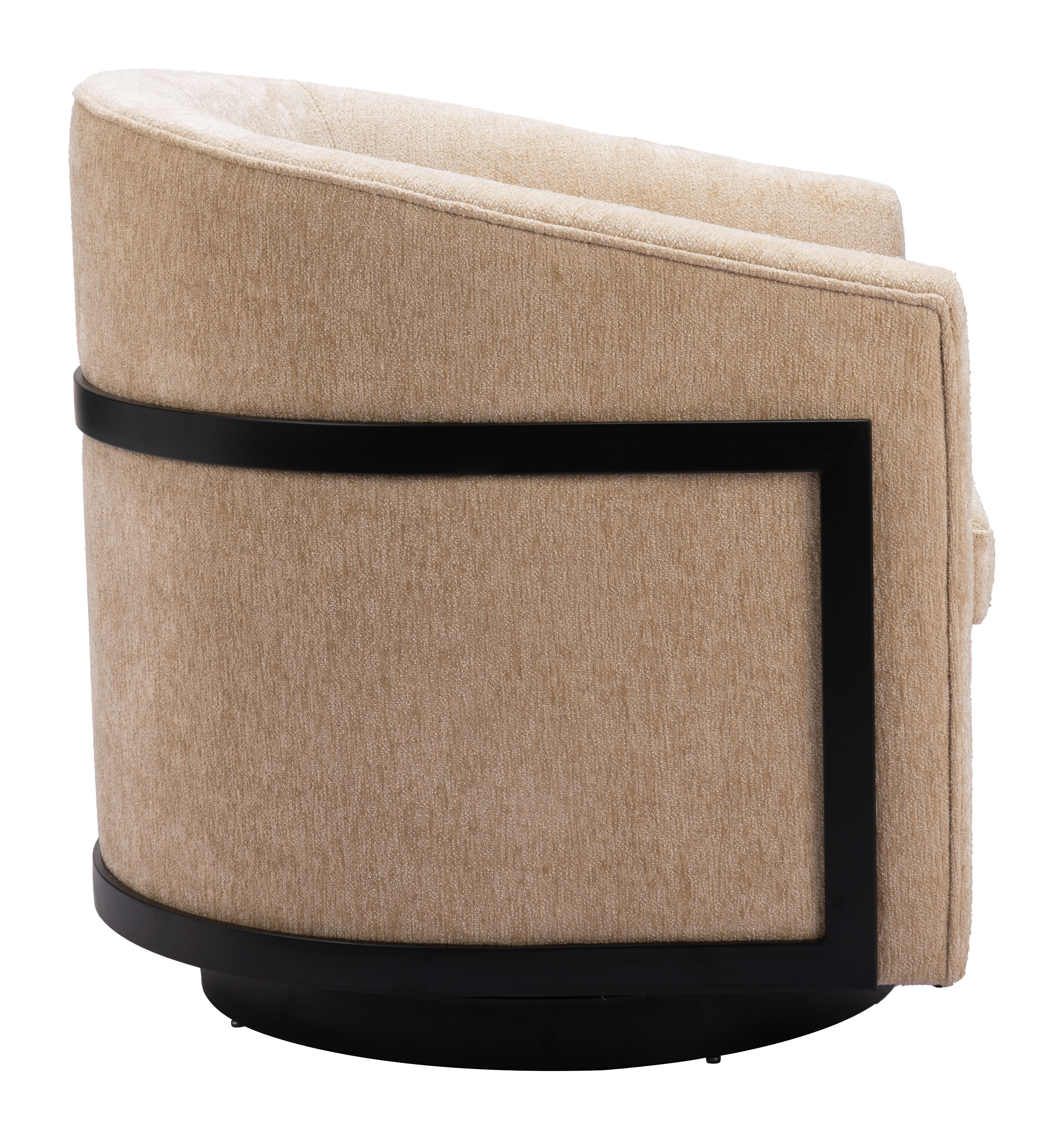 Hanko Swivel Chair Golden Beige product image