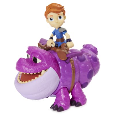 DreamWorks Dragons Rescue Riders, Burple and Dak, Dragon and Viking Figures with Sounds and Phrases
