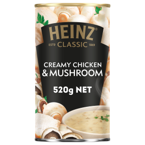  Heinz® Classic Creamy Chicken & Mushroom Soup 520g 