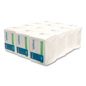 MOR1250, Morcon, Morsoft, Napkins, 1 ply, White