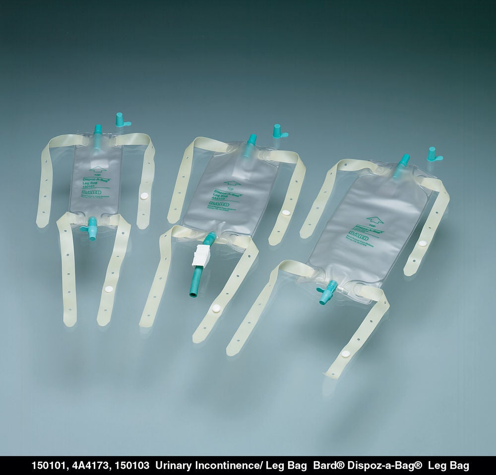 Bard® Dispoz-a-Bag® 32 oz. Urinary Leg Bag
