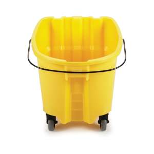 Rubbermaid Commercial, WaveBrake, 35qt, Mop Bucket w/o Wringer, Yellow