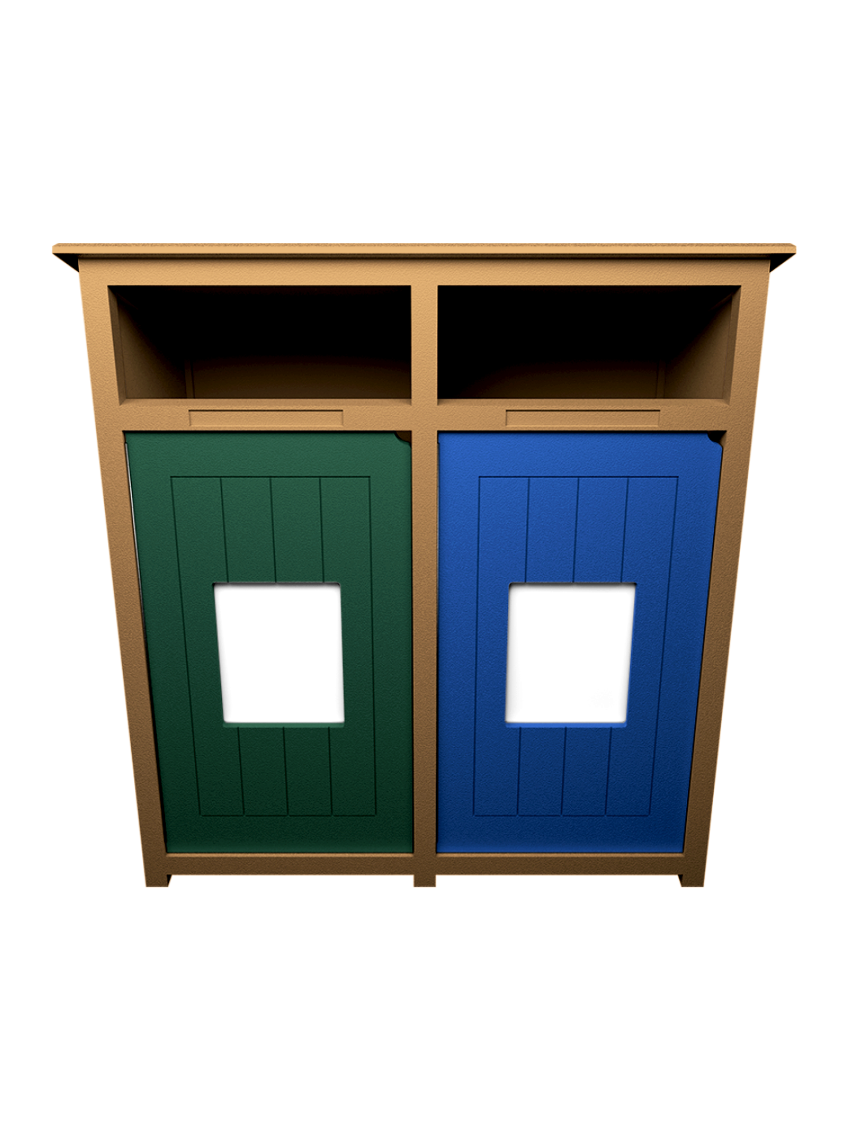 AURA – Double – Unit – Full – Cedar-Green-Blue