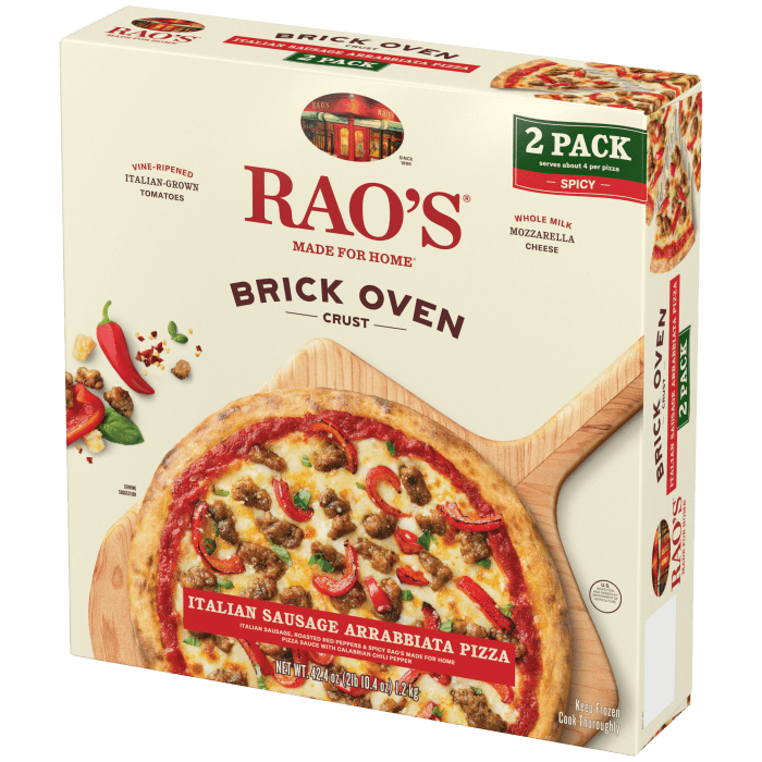 Italian Sausage Arrabbiata Frozen Pizza, 21.2 oz - Right angle Image