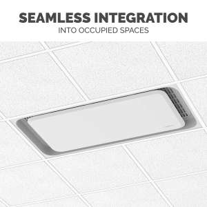 Fellowes, Array™, AR1 UVC Air Purifier, Ceiling Mounted, Hardwired