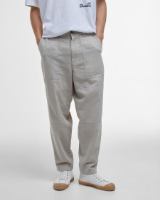 Hose Linen-Blend Relaxed 